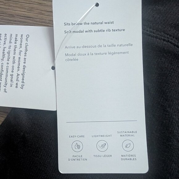 Athleta | Well Rested Rib Sleep Set In Black - Picture 12 of 13